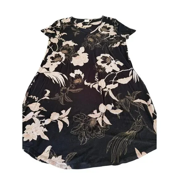 Soma Floral Print Nightgown Women’s Size Small Soft Comfy Loungewear - Picture 3 of 7